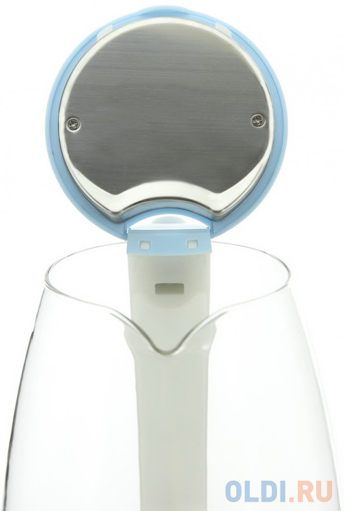 Чайник электрический ECON ECO-1846KE 1500 Вт голубой 1.8 л пластик/стекло