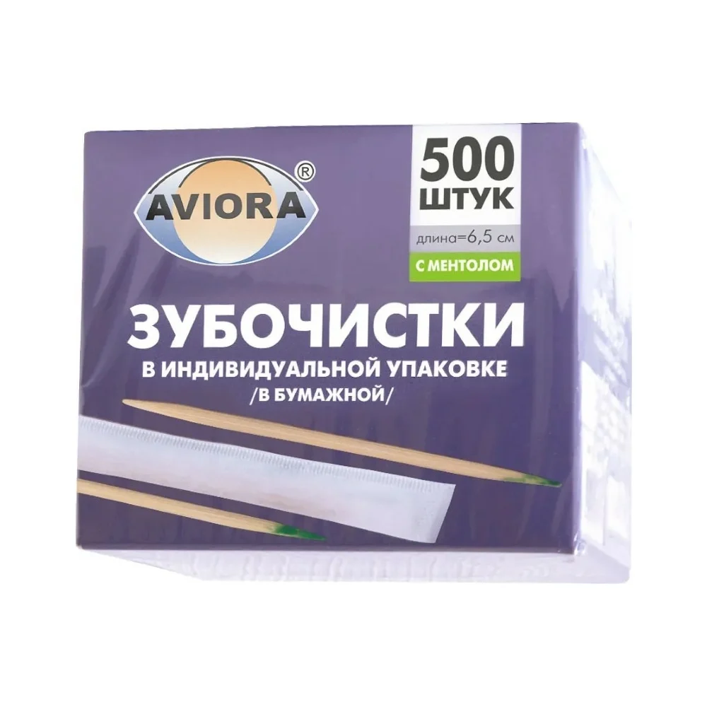 Бамбуковые зубочистки AVIORA