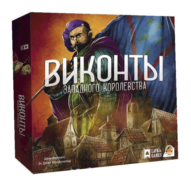 Настольная игра "Виконты Западного Королевства" (Lavka games) арт.ВЗК001 в Москвe