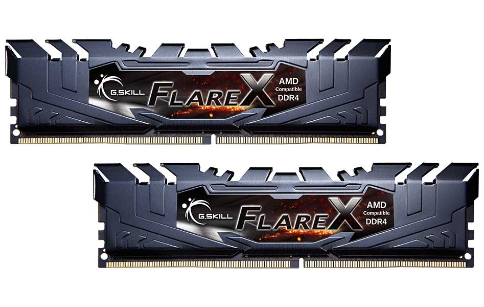 Память оперативная DDR4 G.Skill Flare X 32Gb 3200MHz (F4-3200C16D-32GFX)