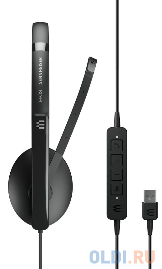 Гарнитура Sennheiser ADAPT 160 USB II черный 1000915