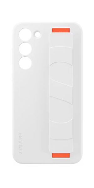 Чехол Samsung для Galaxy S23+ Silicone Grip Cover (EF-GS916TWEGRU) white