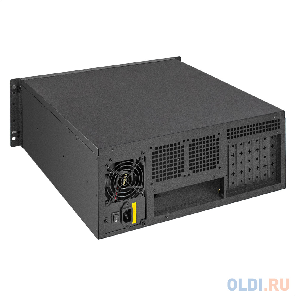 Серверный корпус ExeGate Pro 4U450-17 <RM 19", высота 4U, глубина 450, БП 600ADS, 2*USB>