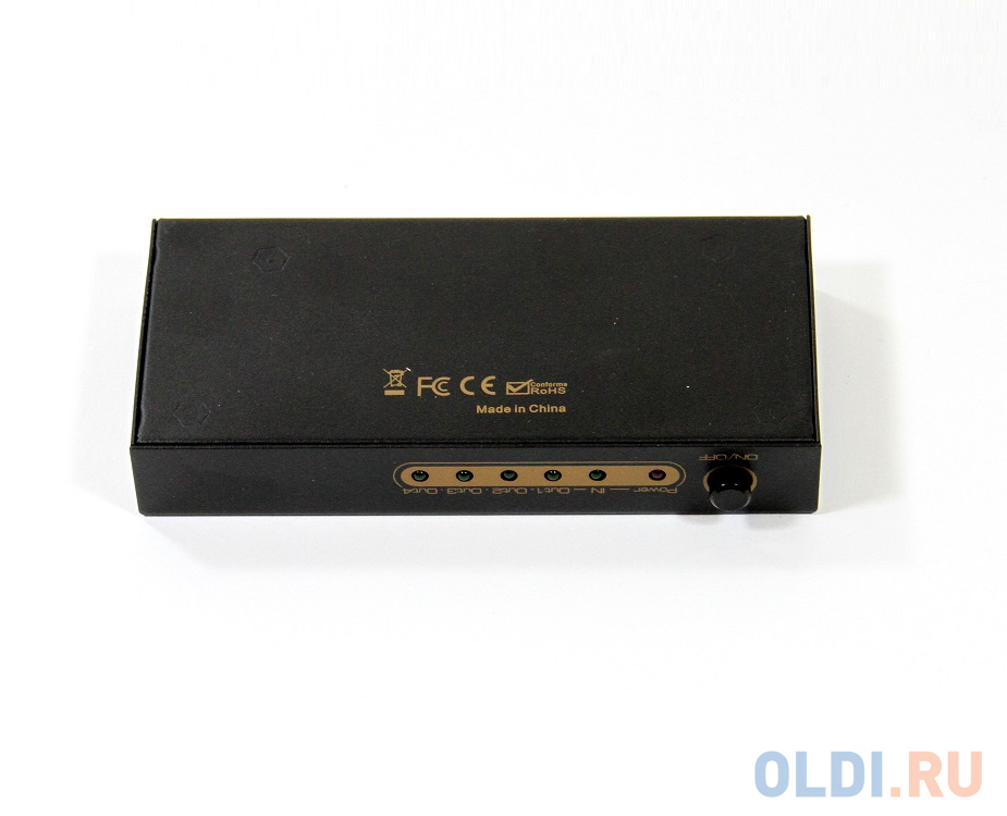 Разветвитель HDMI Spliitter 1=4 2.0v, 4K/60Hz, VCOM <DD424