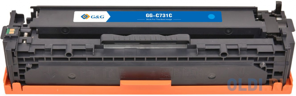 Картридж лазерный G&G GG-C731C голубой (1800стр.) для Canon LB i-Sensys MF8230/MF8280