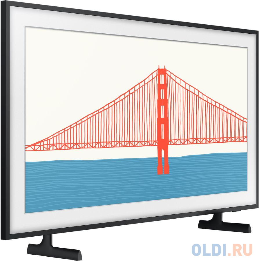 Телевизор QLED Samsung 50" QE50LS03AAUXRU The Frame черный 4K Ultra HD 60Hz DVB-T2 DVB-C DVB-S2 USB WiFi Smart TV (RUS) в Москвe