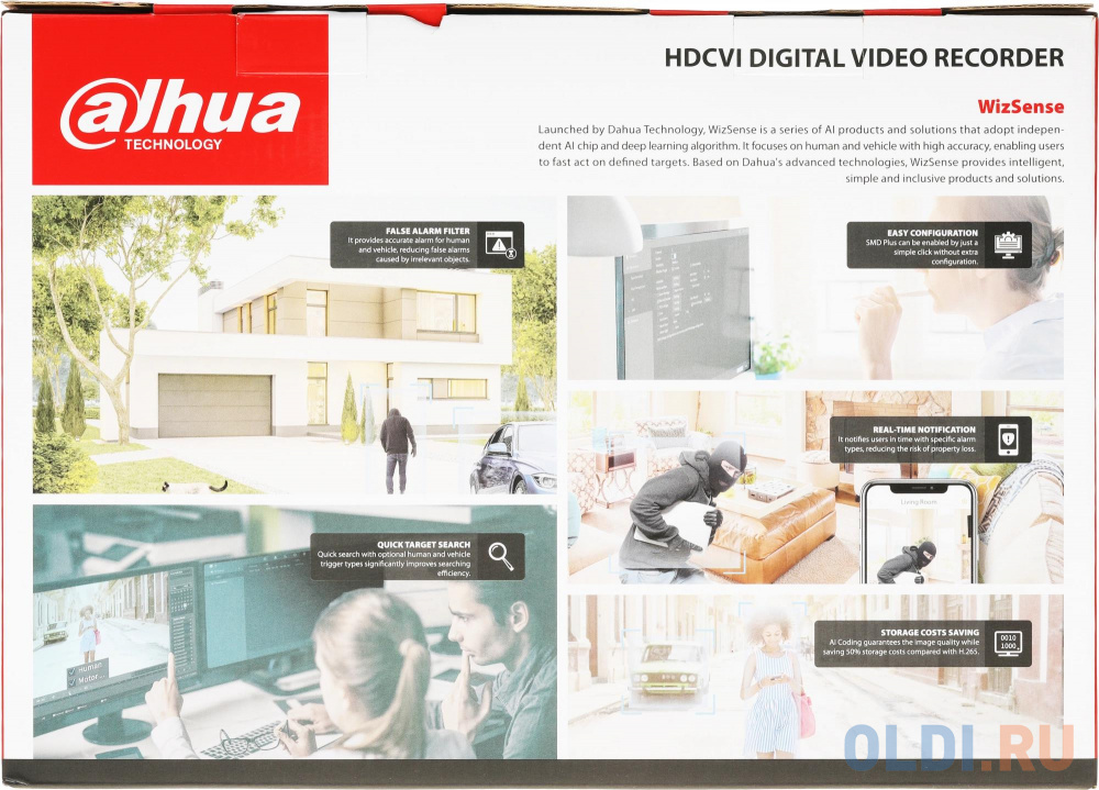 Видеорегистратор Dahua DH-XVR1B04-I в Москвe