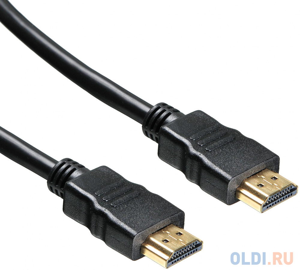 Кабель HDMI 1.5м BURO BHP HDMI 1.5 круглый черный в Москвe