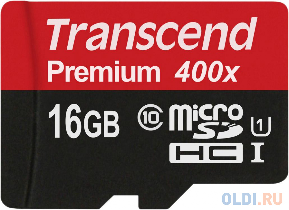 Карта памяти MicroSDHC 16GB Transcend UHS-I U1 (TS16GUSDCU1)