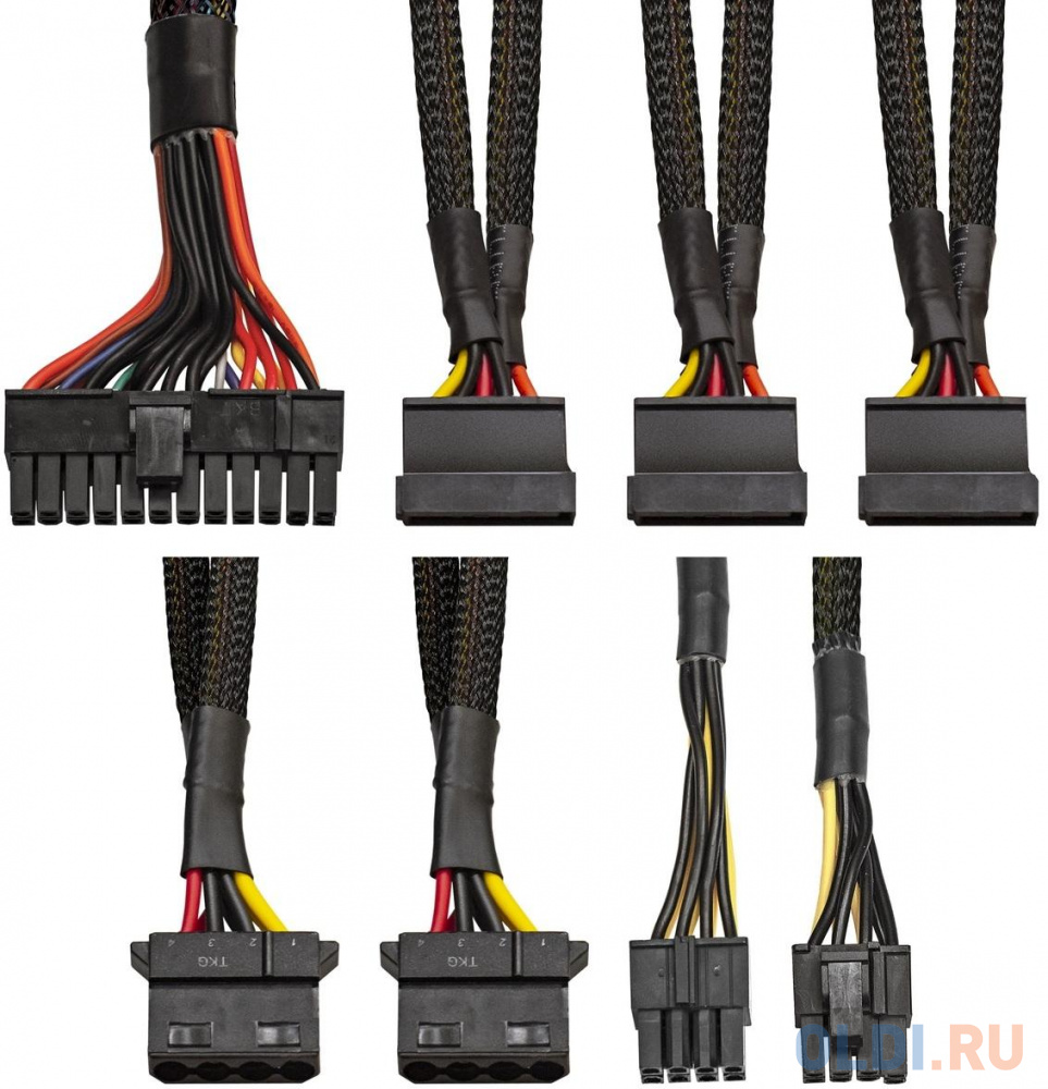Блок питания 400W ExeGate 400NPXE (ATX, PPFC, PC, 12cm fan, 24pin, 4pin, PCIe, 3xSATA, 2xIDE, FDD, black, кабель 220V в комплекте)