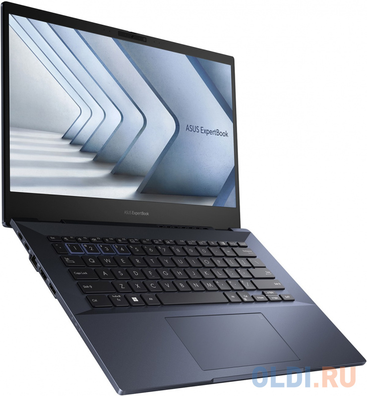 Ноутбук ASUS ExpertBook B5402CVA-KI0318 14”/FHD/WV/400N/60Hz/i5-1340P/16Gb/SSD512GB/Intel Iris Xe/FingerPrint/Backlit/DOS/Star Black (90NX06P1-M00AZ0)