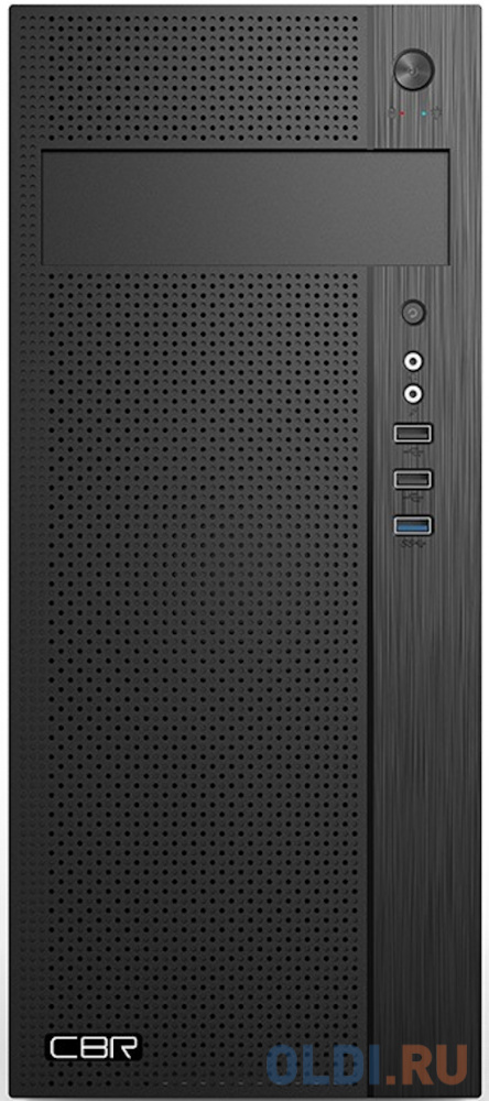 PCC-ATX-E185-USB31-USB22-450W Корпус ATX Miditower E185, с БП ATX450-12EC (450W/120mm), 1*USB 3.0, 2*USB 2.0, HD Audio+Mic, Black в Москвe