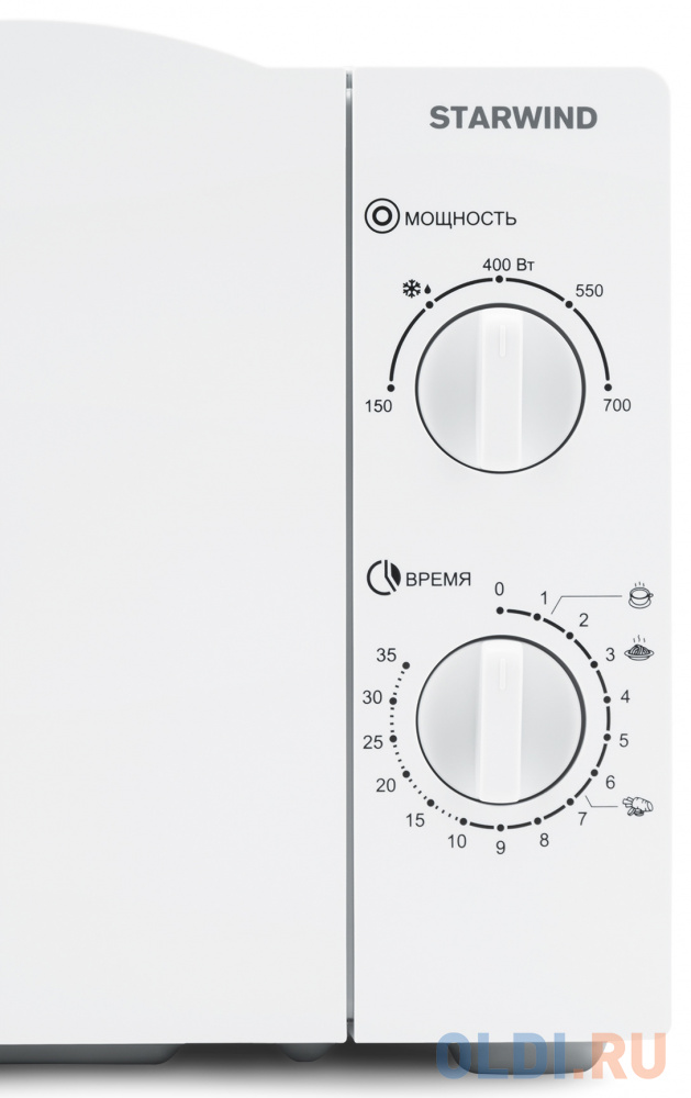 Микроволновая Печь Starwind SWM6520 20л. 700Вт белый