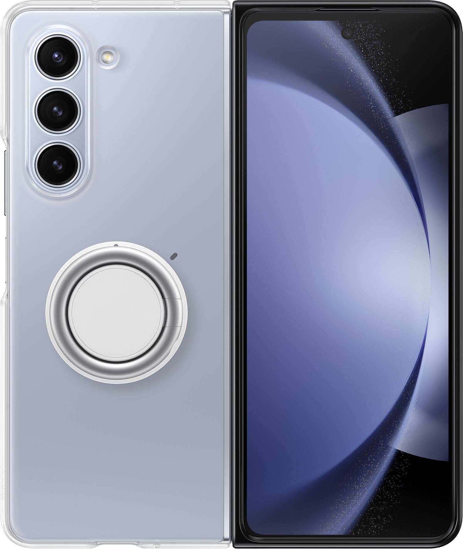 Чехол Samsung Clear Gadget Case Q5, для Samsung Galaxy Z Fold5, прозрачный (EF-XF946CTEGRU)