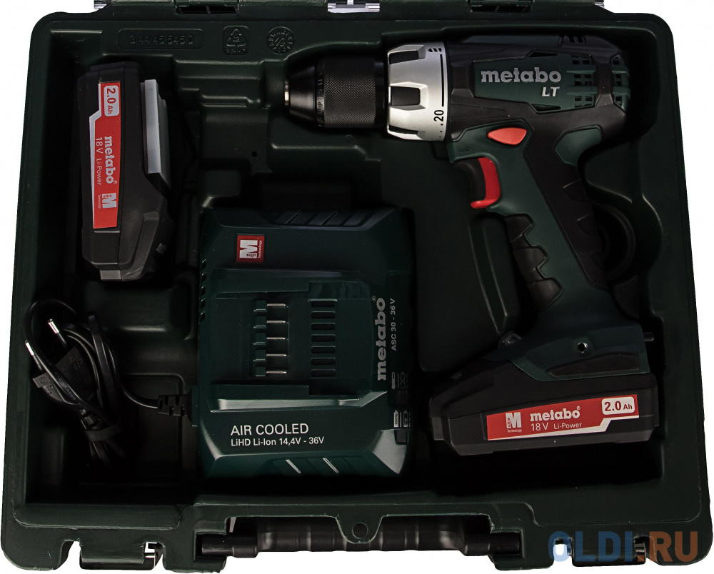 Аккумуляторная дрель-шуруповерт Metabo BS 18 LT Set 602102600