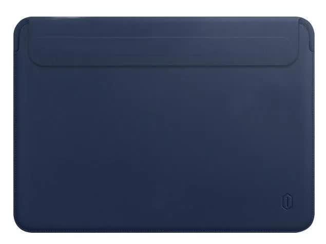 Чехол Wiwu для APPLE Macbook 14.2 2021 Skin New Pro 2 Leather Sleeve Blue 6936686401524