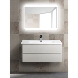 Тумба с раковиной BelBagno Kraft 100, Bianco Opaco (KRAFT-1000-2C-SO-BO, BB1000ETL)