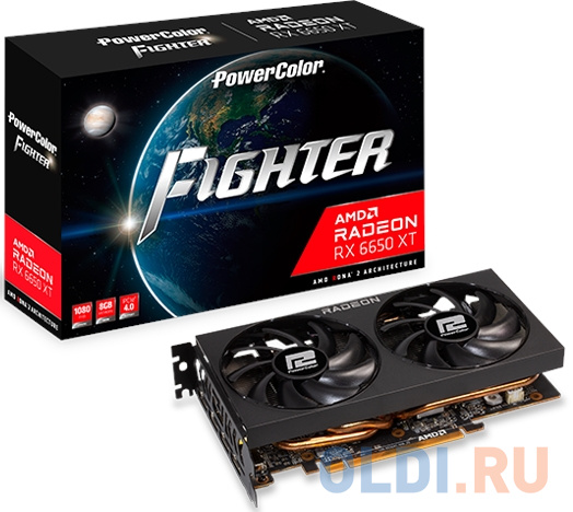 RX6650XT 8GB Fighter GDDR6 128-bit HDMI DPx3