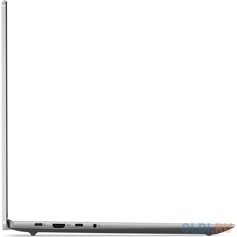 Ноутбук Lenovo IdeaPad Slim 5 16IRL8 Core i5 13420H 16Gb SSD512Gb Intel UHD Graphics 16" IPS 2.5K (2560x1600) noOS l.grey WiFi BT Cam (82XF004TRK