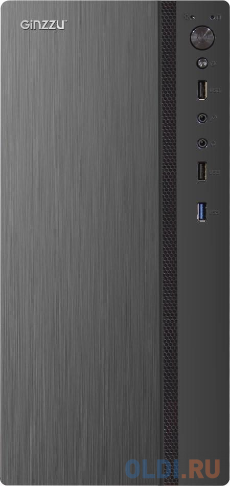 Корпус microATX GINZZU B200 Без БП чёрный