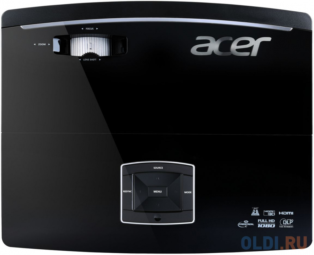 Проектор Acer P6605 DLP 5500Lm (1920x1200) 20000:1 ресурс лампы:3000часов 1xUSB typeA 1xHDMI 4.5кг