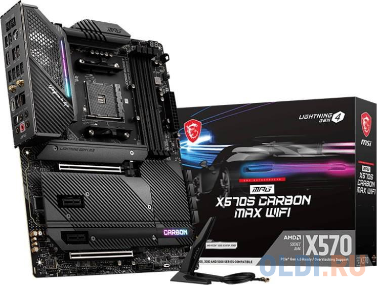 Материнская плата MSI MPG X570S CARBON MAX WIFI в Москвe