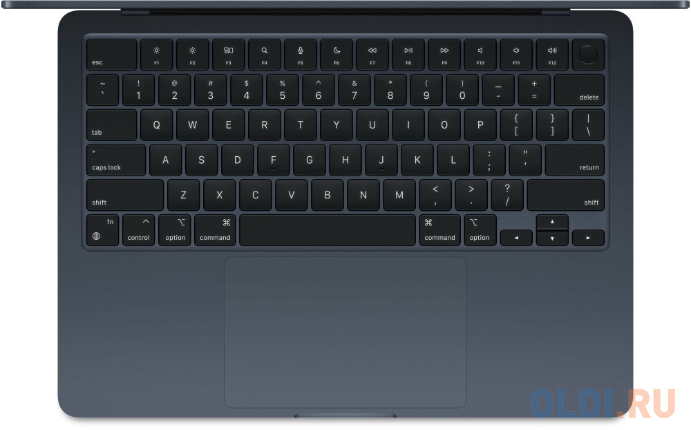 Ноутбук Apple MacBook Air A3113 M3 8 core 8Gb SSD256Gb/8 core GPU 13.6" IPS (2560x1664) Mac OS midnight WiFi BT Cam (MRXV3JA/A)