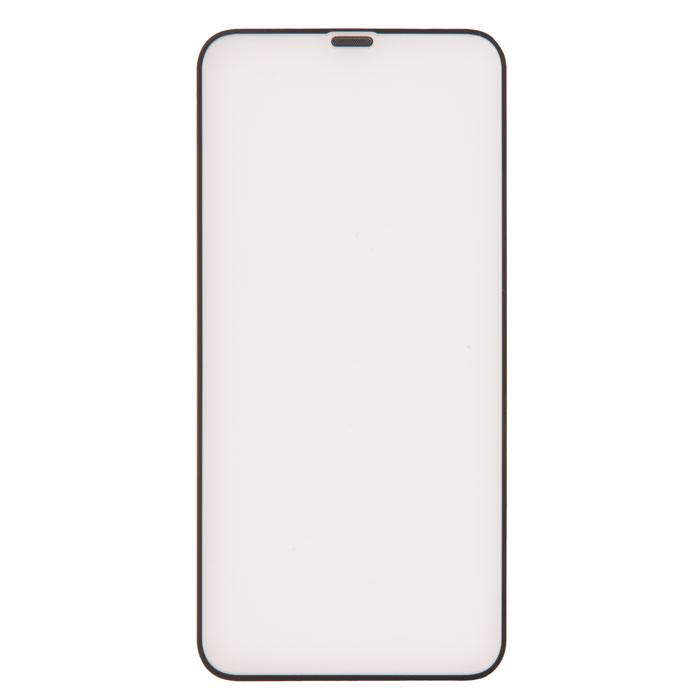 Защитное стекло Unbroke для экрана смартфона Apple iPhone 11, Full Screen/Full Glue, защита динамика, поверхность глянцевая, черная рамка (1019170)