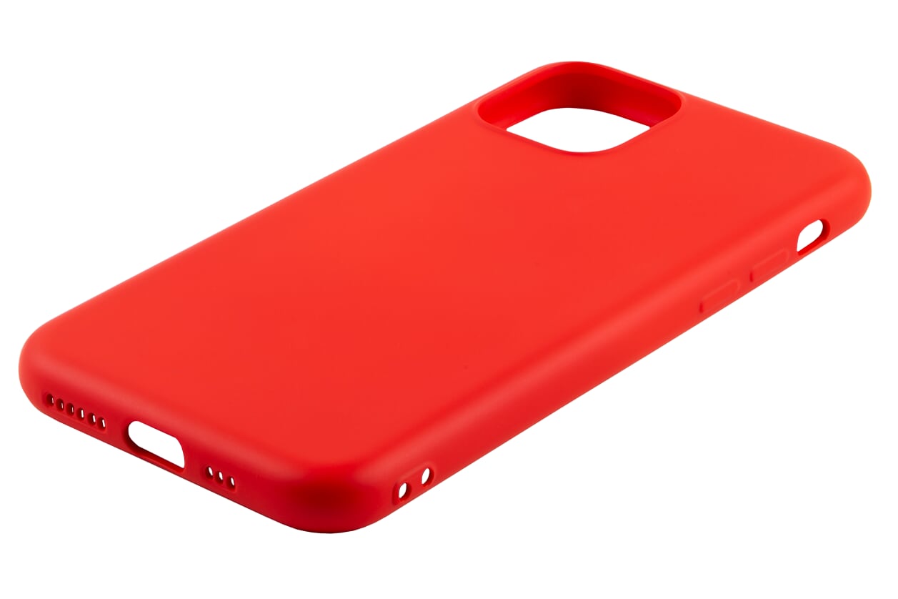 Чехол-накладка Red Line London для смартфона Apple iPhone 11 Pro, силикон, красный (УТ000018391)