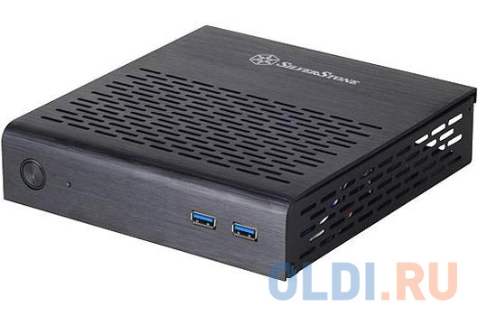 Корпус mini-ITX SilverStone SST-PT13B-USB3.0 Без БП чёрный