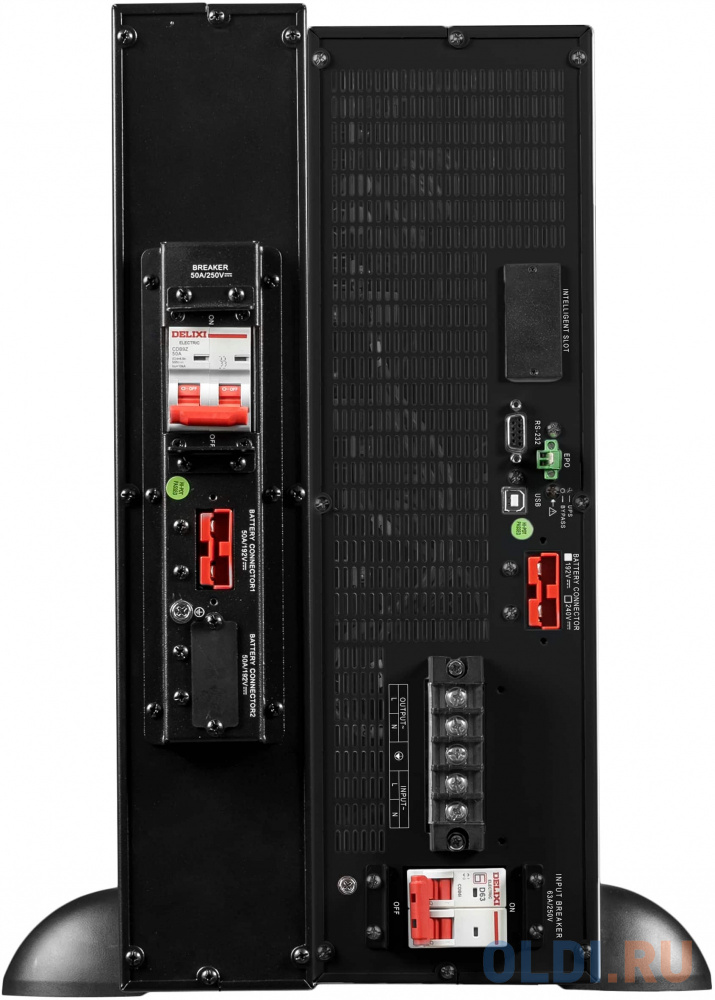 Systeme Electriс Smart-Save Online SRV, 10000VA/9000W, On-Line, Extended-run, Rack 5U(Tower convertible), LCD, Out: Hardwire, SNMP Intelligent Slot, U