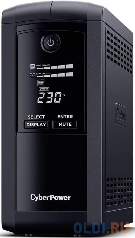 UPS CyberPower VP700EILCD {700VA/390W USB/RS-232/RJ11/45  (6 IEC С13)}