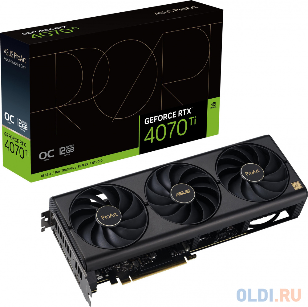 Видеокарта ASUS nVidia GeForce RTX 4070 Ti ProArt OC 12288Mb