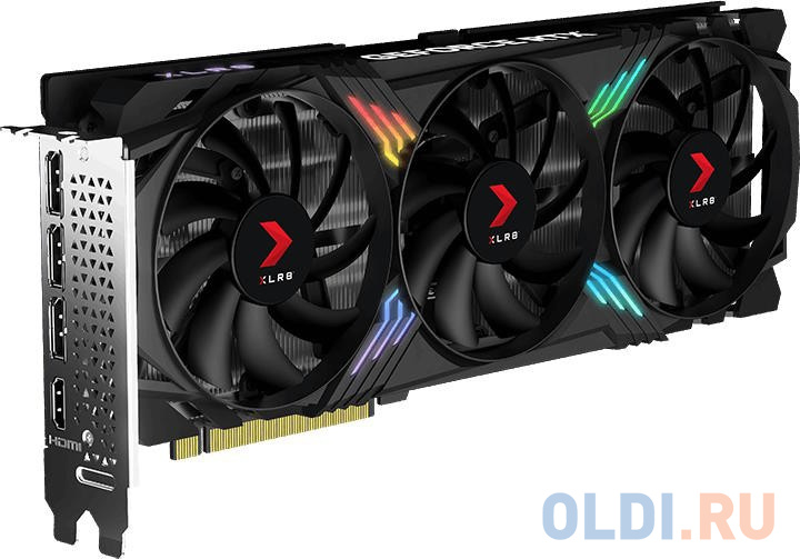 RTX4060Ti 8GB XLR8 Gaming VERTO EPIC-X RGB 3FAN DLSS 3 GDDR6 128-bit DPx3 HDMI RTL