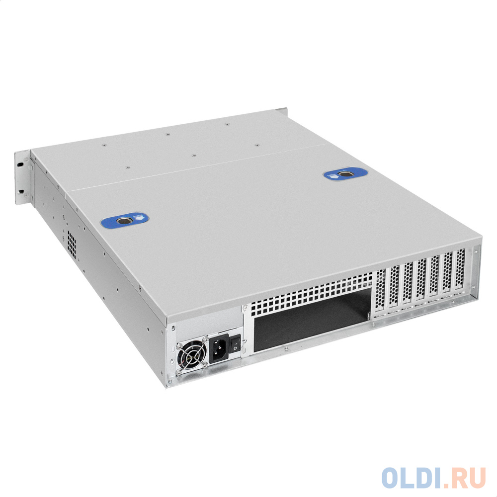 Exegate EX281297RUS Серверный корпус ExeGate Pro 2U550-HS12 <RM 19",  высота 2U, глубина 550, БП 1U-700ADS,12xHotSwap, USB>