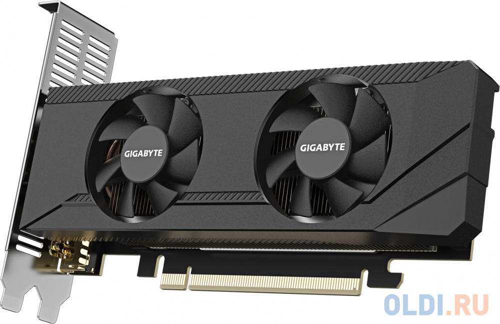 Видеокарта Gigabyte PCI-E 4.0 GV-N3050OC-6GL NVIDIA GeForce RTX 3050 8Gb 128bit GDDR6 1822/14000 HDMIx2 DPx2 HDCP Ret