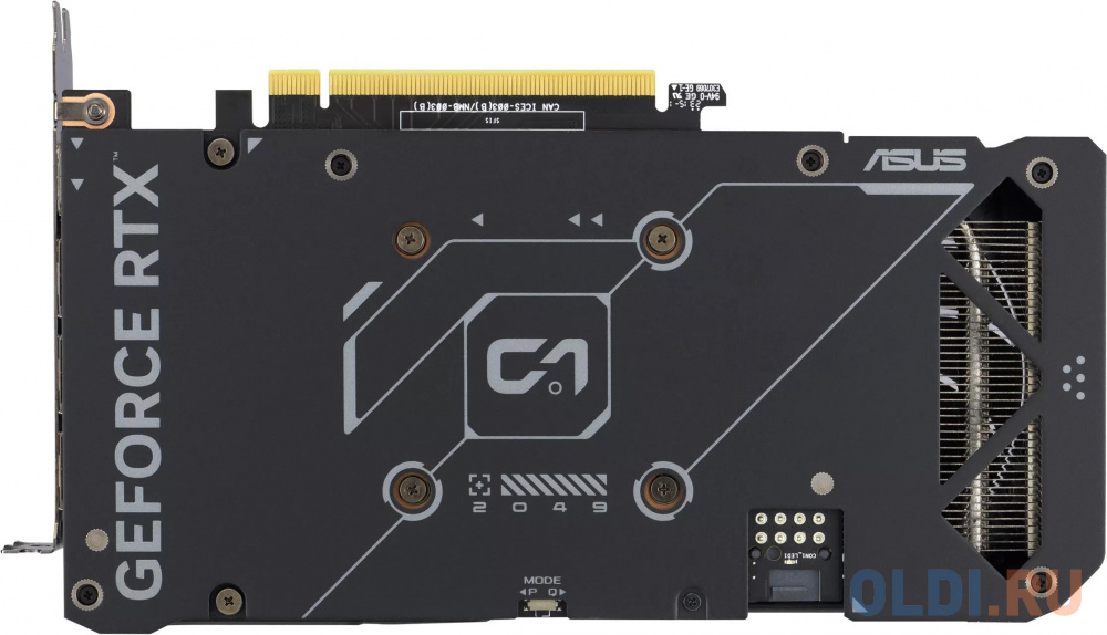 Видеокарта Asus PCI-E 4.0 DUAL-RTX4060-O8G NVIDIA GeForce RTX 4060 8192Mb 128 GDDR6 2505/17000 HDMIx1 DPx3 HDCP Ret в Москвe