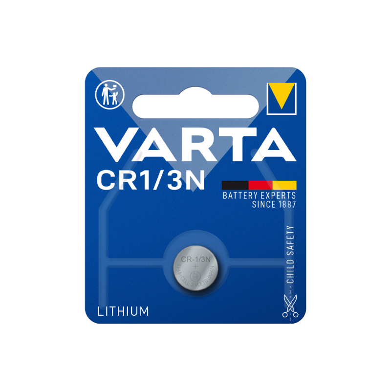 Батарея Varta CR1/3N, 3V, 1 шт. (6131101401)