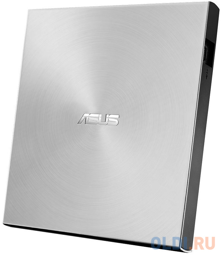 Внешний привод DVD±RW ASUS SDRW-08U9M-U/SIL/G/AS/P2G USB 2.0 серебристый Retail