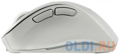 Wireless mouse Genius Ergo 9000S Pro, BT 5.0 / 2.4 GHz, RGB LED, 800 / 1200 / 1600 / 2400 DPI, buttons: 6, color: pearl white