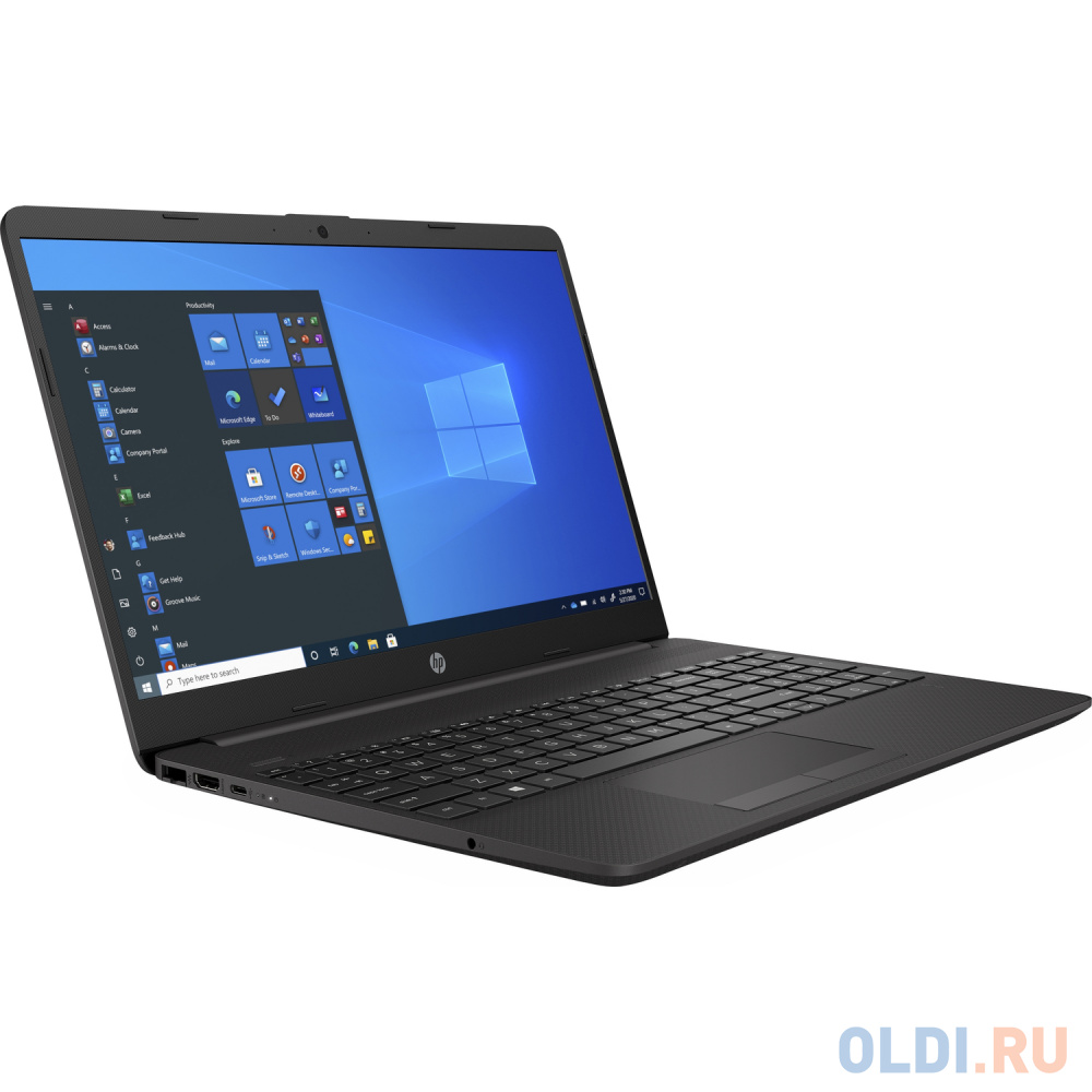 Ноутбук/ HP 255 G8 15.6"(1920x1080)/AMD Ryzen 5 5500U(2.1Ghz)/8192Mb/256SSDGb/noDVD/Int:AMD Radeon/Cam/BT/WiFi/41WHr/war 1y/1.74kg/DOS