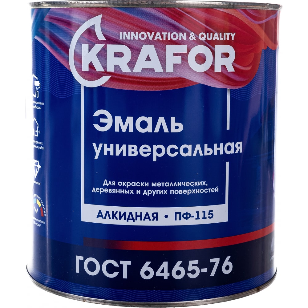 Универсальная атмосферостойкая эмаль KRAFOR