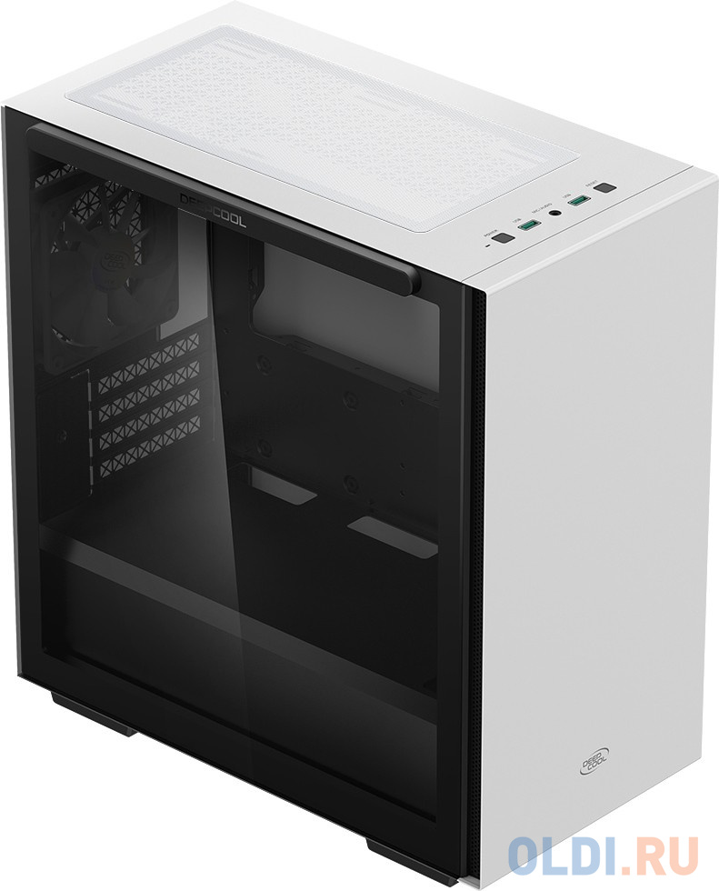 Корпус MiniTower Deepcool MACUBE 110 WH TG Winodw white mATX (R-MACUBE110-WHNGM1N-G1) в Москвe