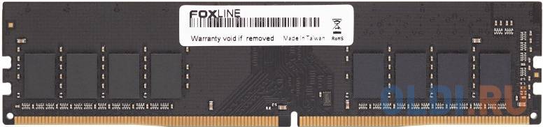 Оперативная память для компьютера Foxline FL3200D4U22-16GSI DIMM 16Gb DDR4 3200 MHz FL3200D4U22-16GSI