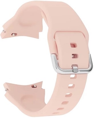 Ремешок Lyambda Avior для Samsung Galaxy Watch4, 20 мм, силиконовый, розовый (DSJ-SW-01-PK)