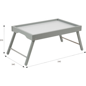 Столик-поднос Мебелик Селена серый (П0004689) в Москвe