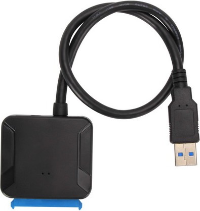 Кабель-адаптер USB3.0 ---SATA III 2.5/3,5"+SSD, VCOM <CU816>