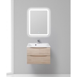 Тумба с раковиной BelBagno Marino 65 rovere grigio (MARINO-650-2C-SO-RG-P, BB650/450-LV-MR-PR)