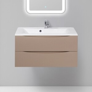 Мебель для ванной BelBagno Marino 90 cappuccino lucido