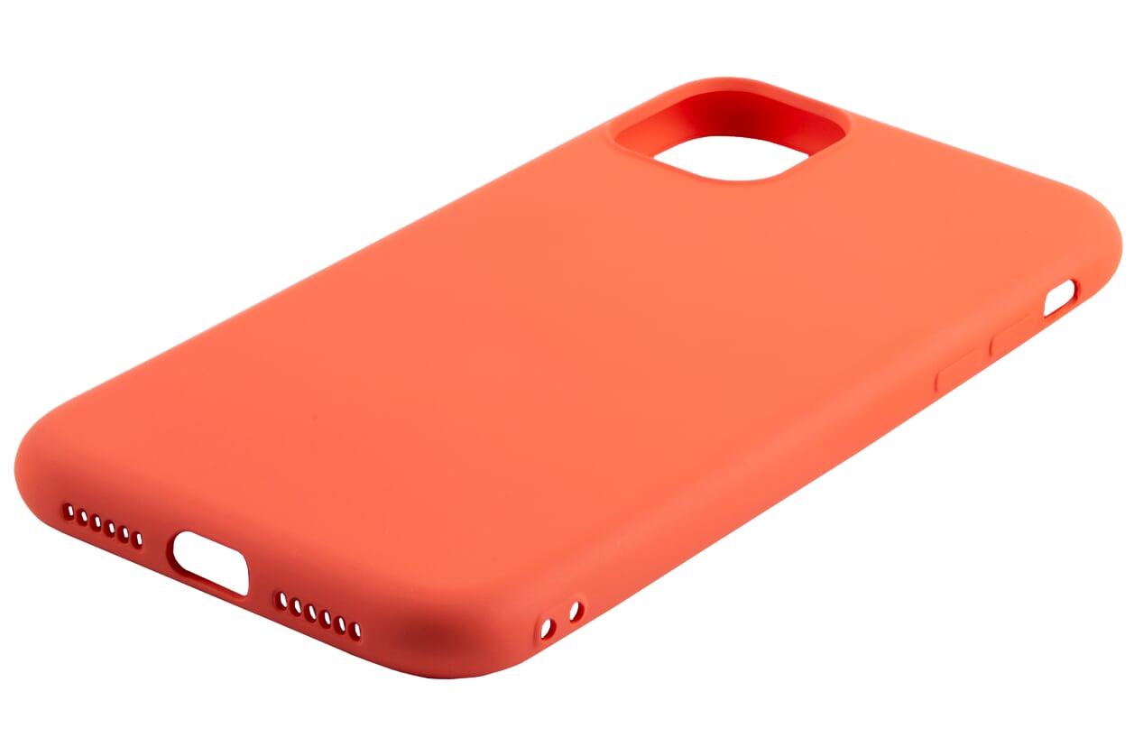 Чехол-накладка Red Line London для смартфона Apple iPhone 11, силикон, персиковый (УТ000018398)